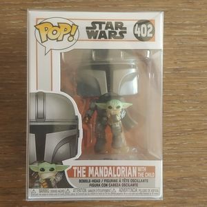 Star Wars Funko Pop The Mandolorian & Child #402